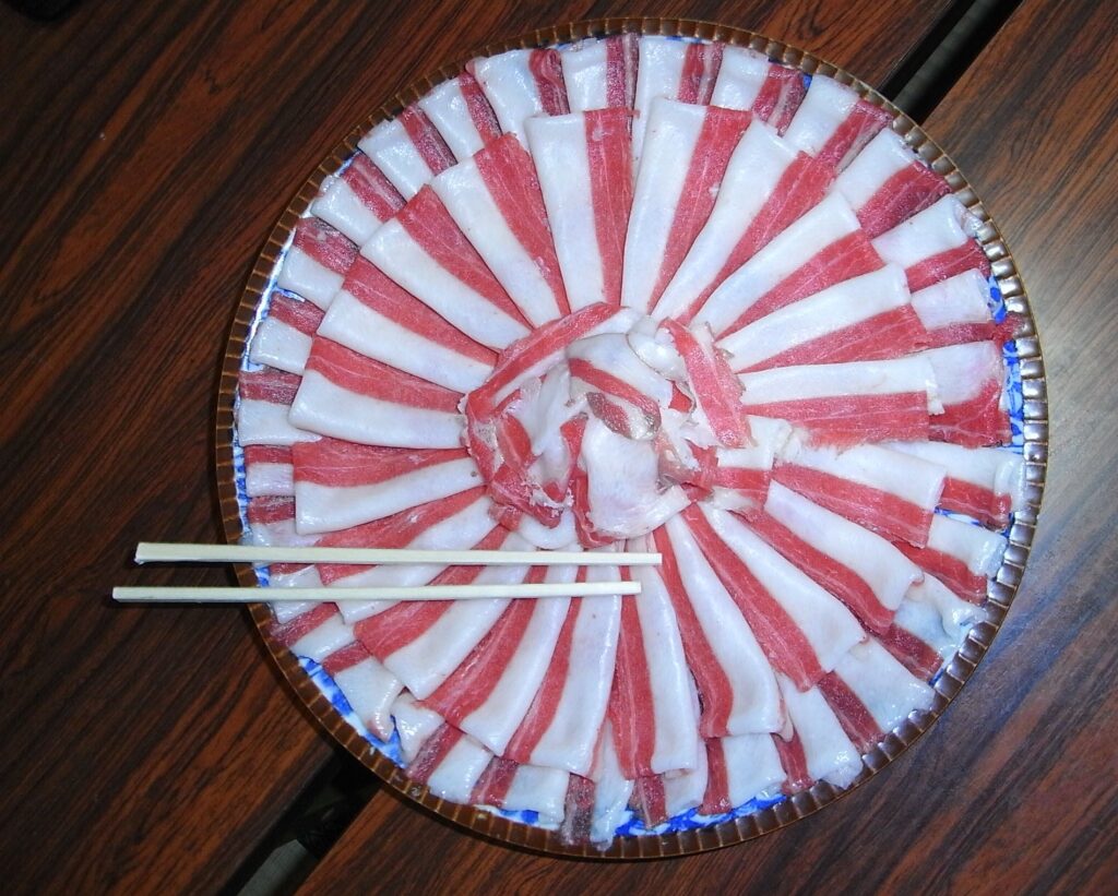 熊肉スライス