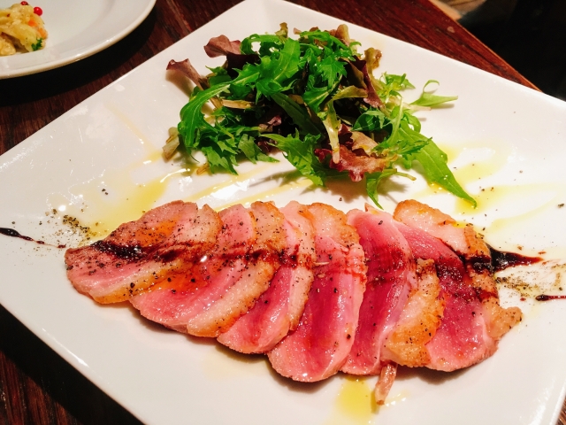 鴨肉のローストオレンジソース