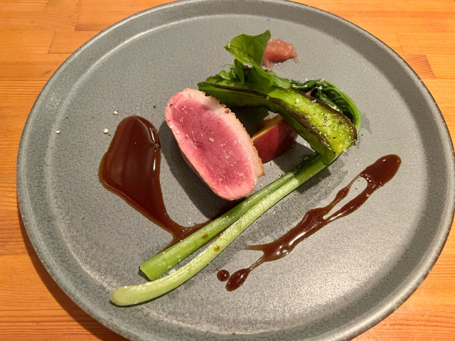 鴨肉ロースト