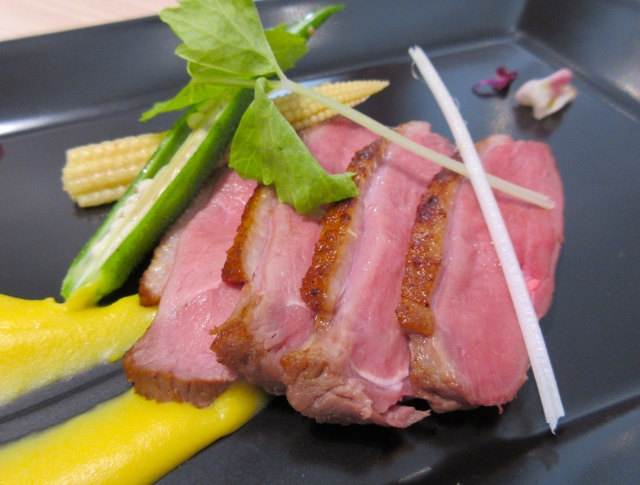 鴨肉の低温ロースト