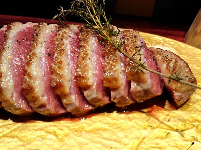 鴨肉ロースト