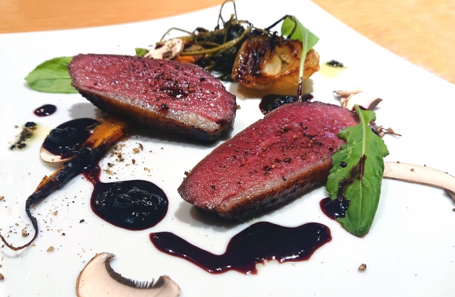 鴨肉のロースト