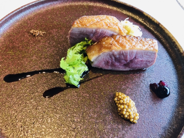 鴨肉ロースト